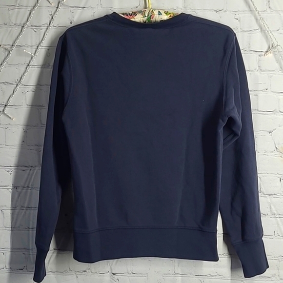 Disney Mickey Mouse Embroidered Navy Blue Crewneck Sweater Womens Size XXS - Picture 9 of 16